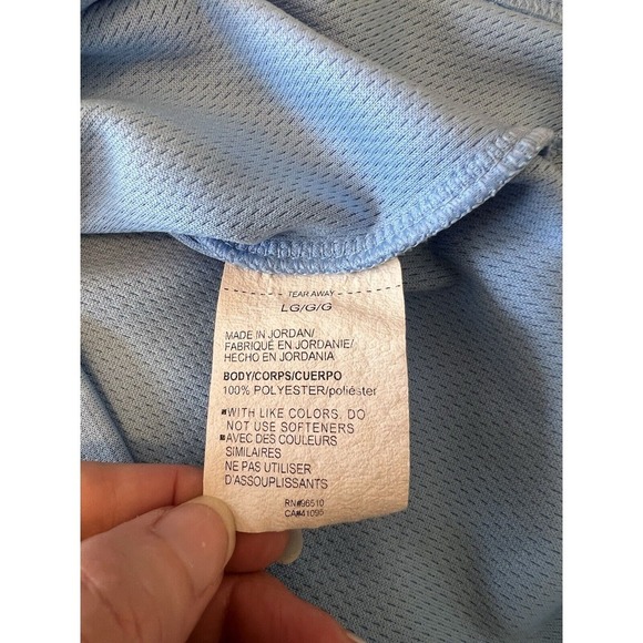 Under Armour loose short sleeve men's button up size large blue - Picture 7 of 7